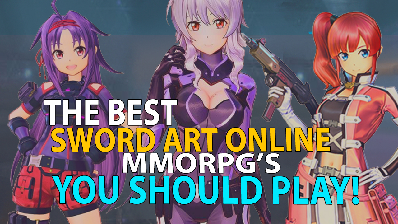 The Best Upcoming Sword Art Online MMORPG's You Should Be Playing!